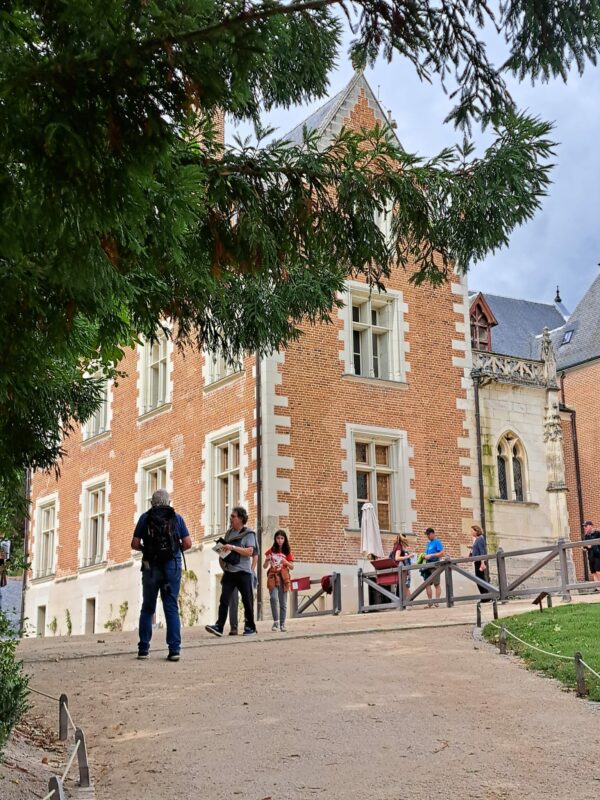 loire - das Herrenhaus von Leonardo da Vinci in Frankreich.