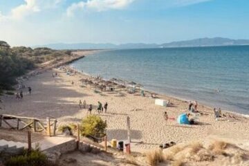 costa brava Strand von Roses