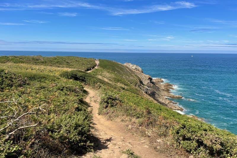 dinard - Küstenwanderung an der Pointe du grouin in der Bretagne