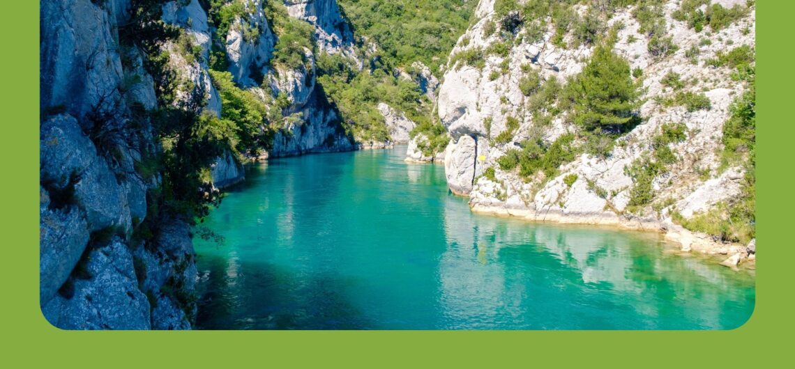Podcast-Cover Folge 29: Provence: Lac de Sainte-Croix, Gorges du Verdon und Moustiers-Sainte-Marie